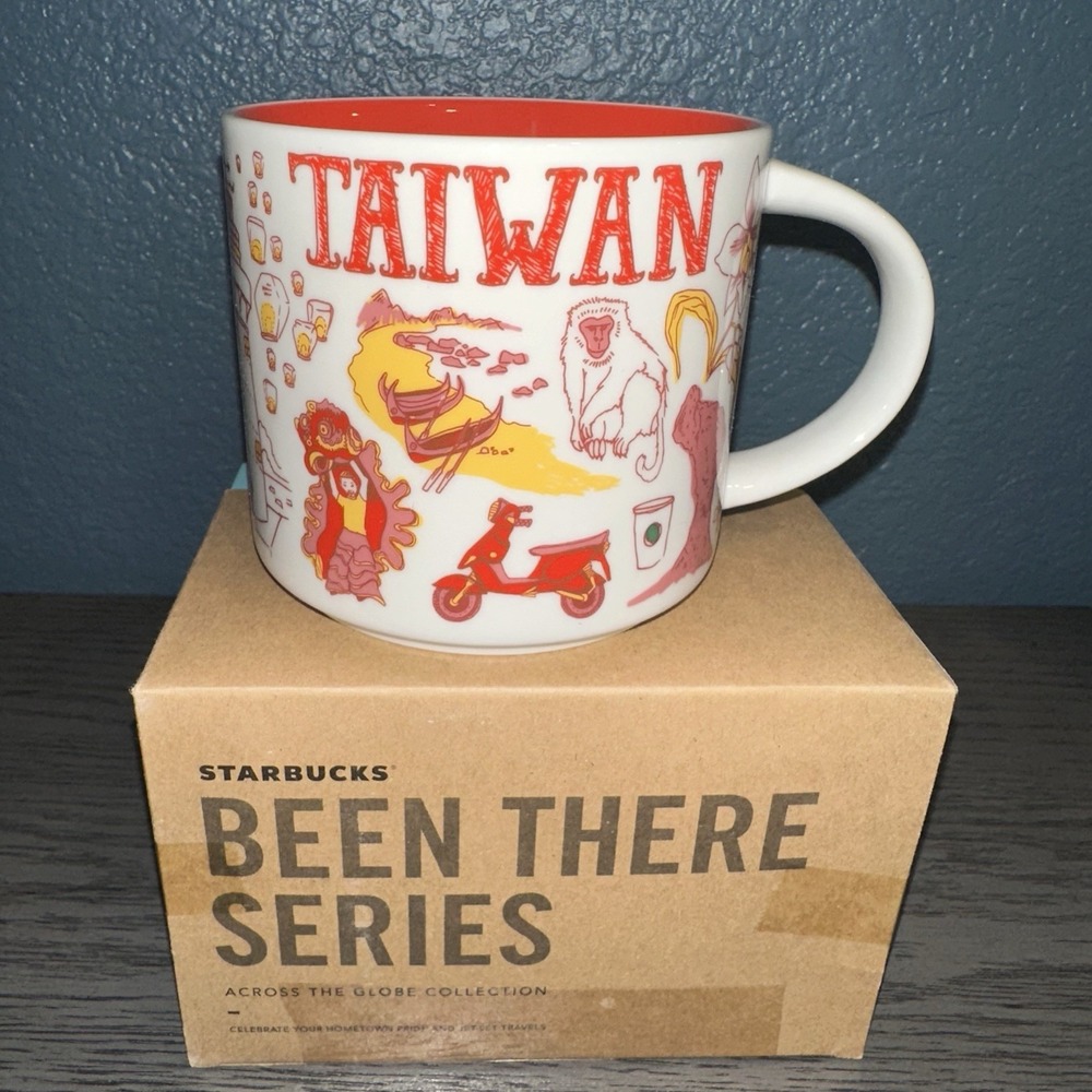 Starbucks TAIWAN Been There Series BTS Coffee Mug 14oz New In Box W/ SKU Sticker